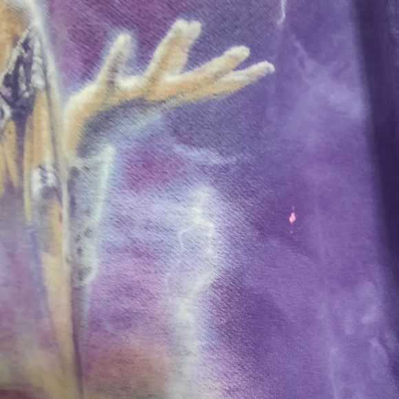 ~{Jerzees}~ Vintage 90's tie dye Native American print t-shirt. - Picture 6 of 10
